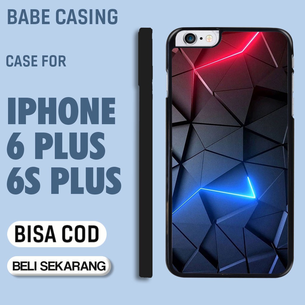 case hp iphone 6 plus 6s plus terbaru aesthetic abstrak kubik art cute cowok keren lucu casing hp ce