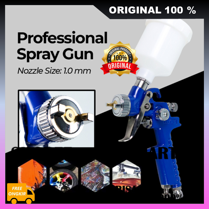 Spray Nozzle Airbrush Professional Spray Gun Alat Cat Semprot Motor Mobil Semprotan Cat Multifungsi 