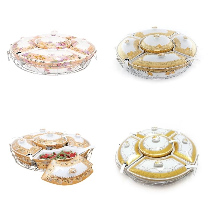 prasmanan bulat Vicenza camelia Lily magnolia padi 17 inch b-472