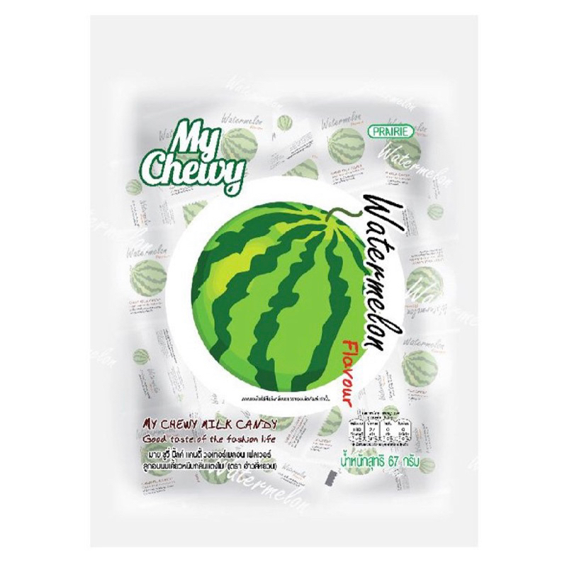 

HOU LI YUAN Chewy Milk Candy Watermelon Flavored 67gram
