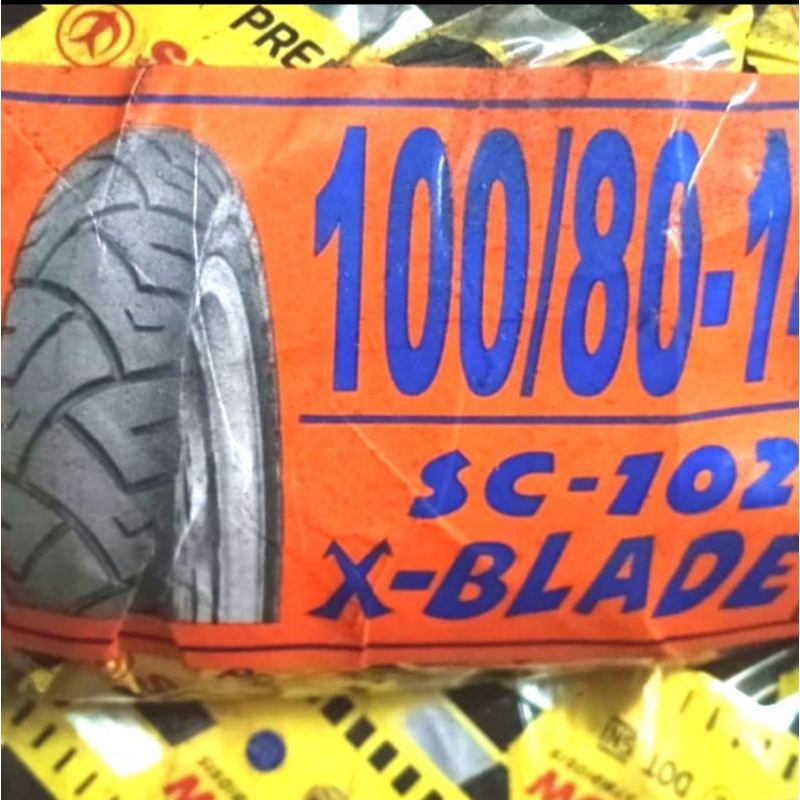 BAN R14 RING 14 UK 100/80-14 100 80 14 TUBELESS