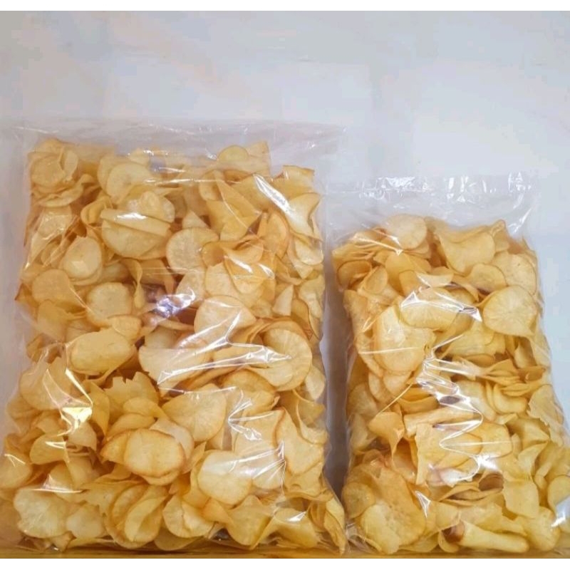 

keripik singkong Gurih Asin, Enak. tersedia kemasan 100gr ,500gr dan 1kg