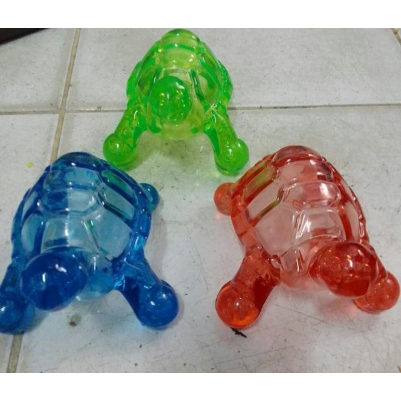 Alat pijat refleksi transparan model kura-kura/pijat manual murah kura-kura transparan