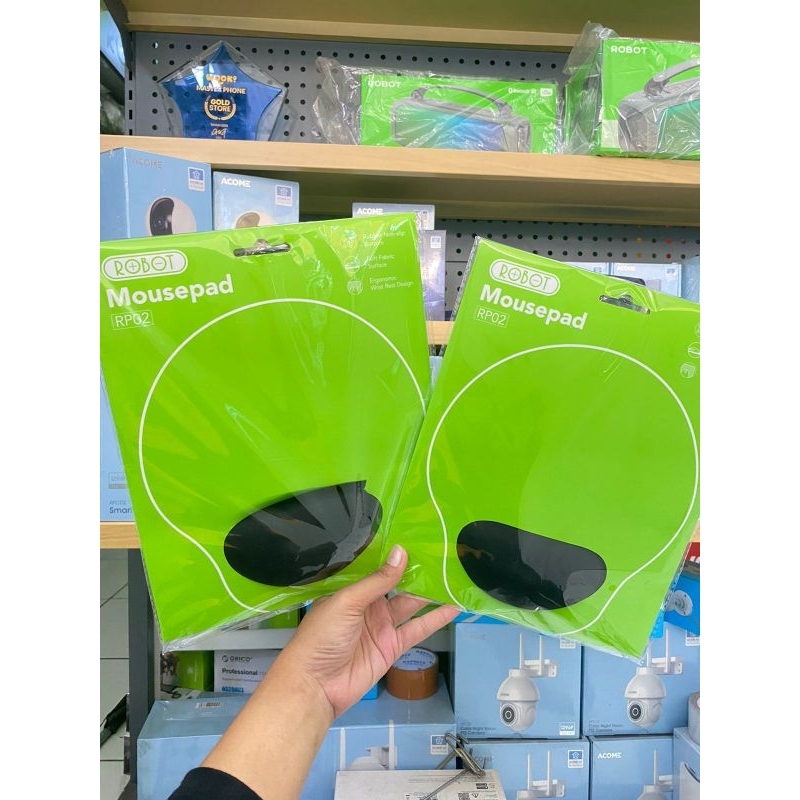 MOUSEPAD ROBOT RP02 GAMING PAD ALAS MOUSE ANTI SLIP SLIM COVER BANTAL