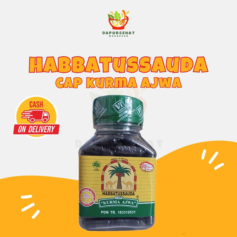 

Habbatussauda cap kurma ajwa habbatussauda murhq isi 210 cod Makassar menjaga imunitas obat ala Rasulullah