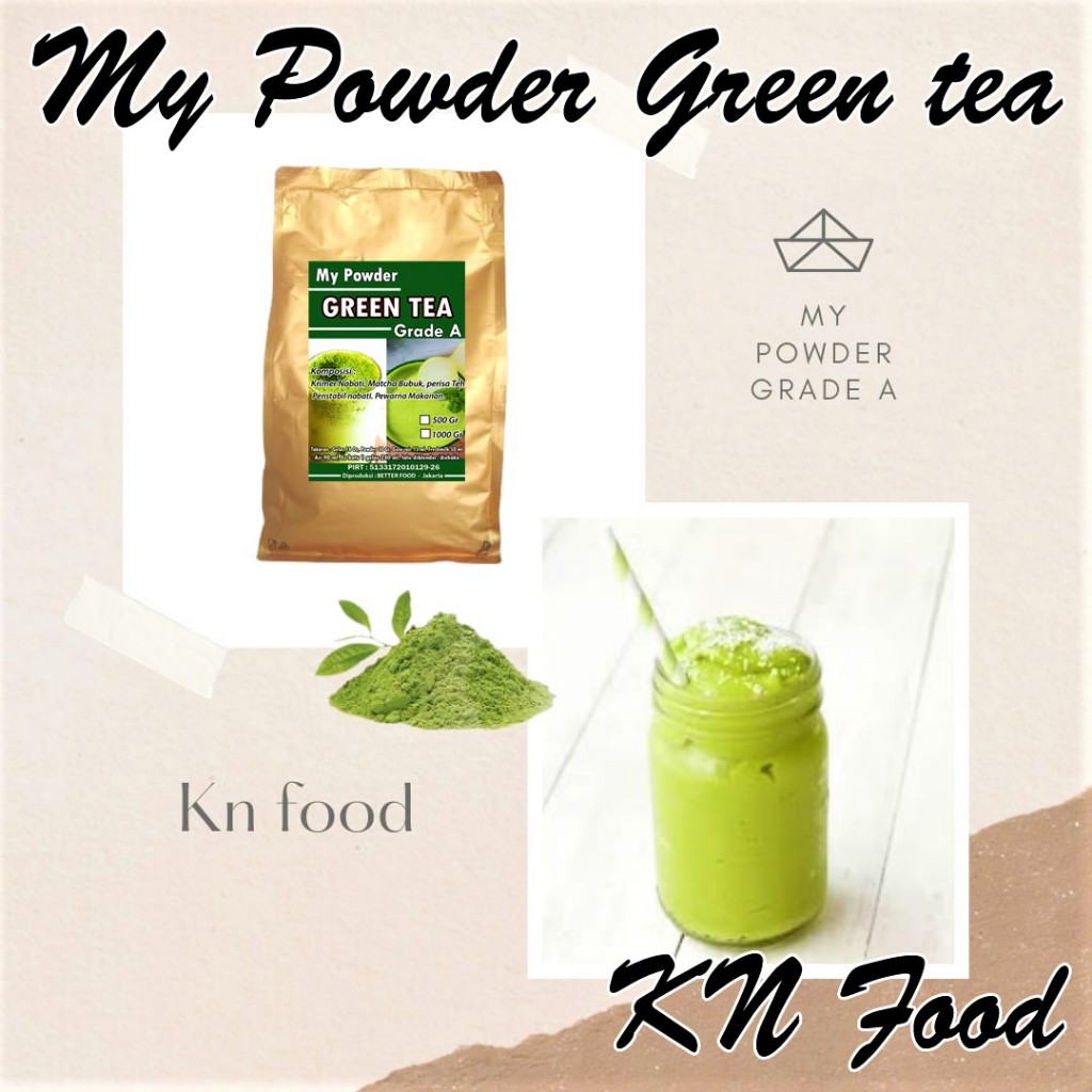 

My Powder Minuman Rasa Green Tea Grade A 1 Kg