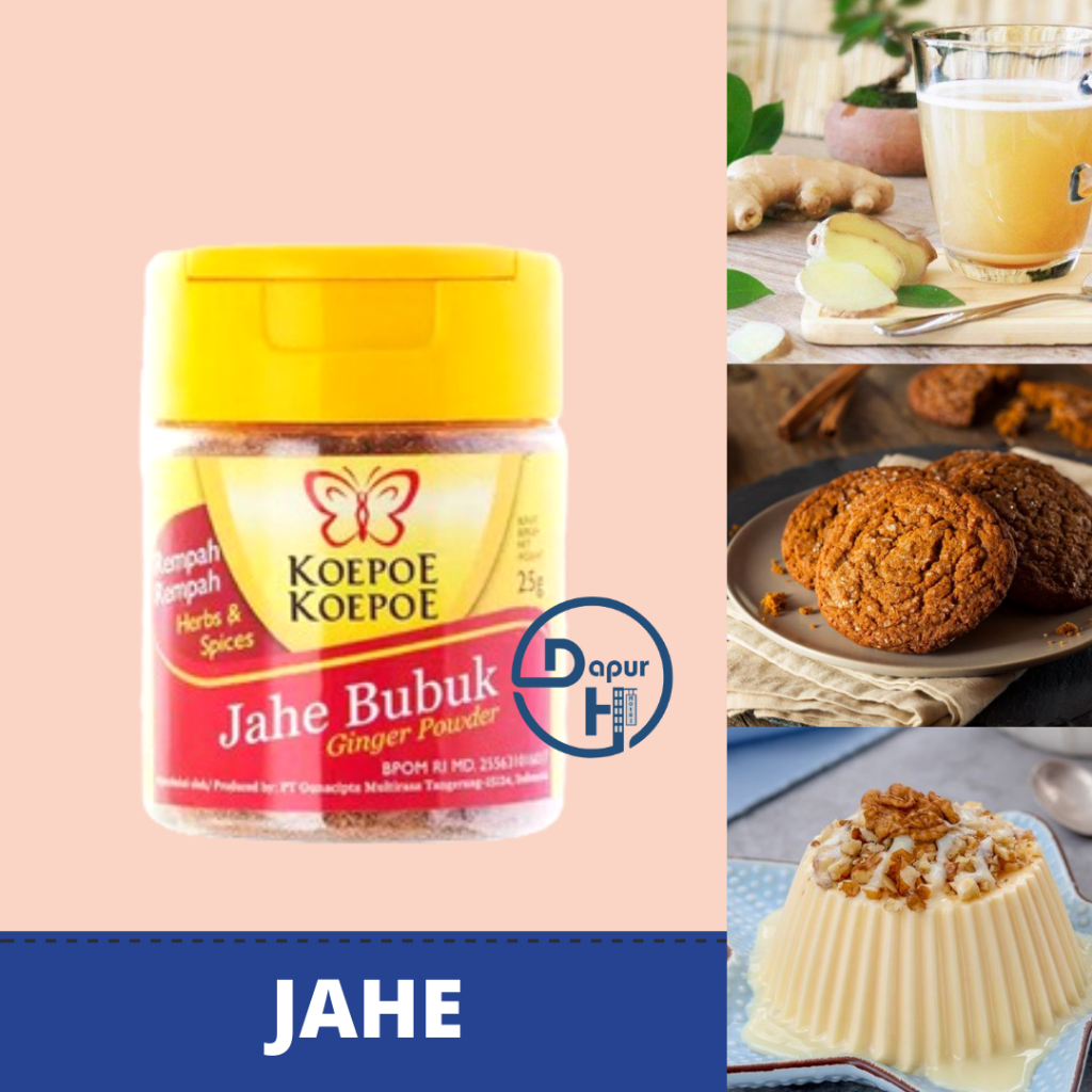 

KOEPOE Jahe Bubuk 25 g Halal | Ginger Powder-