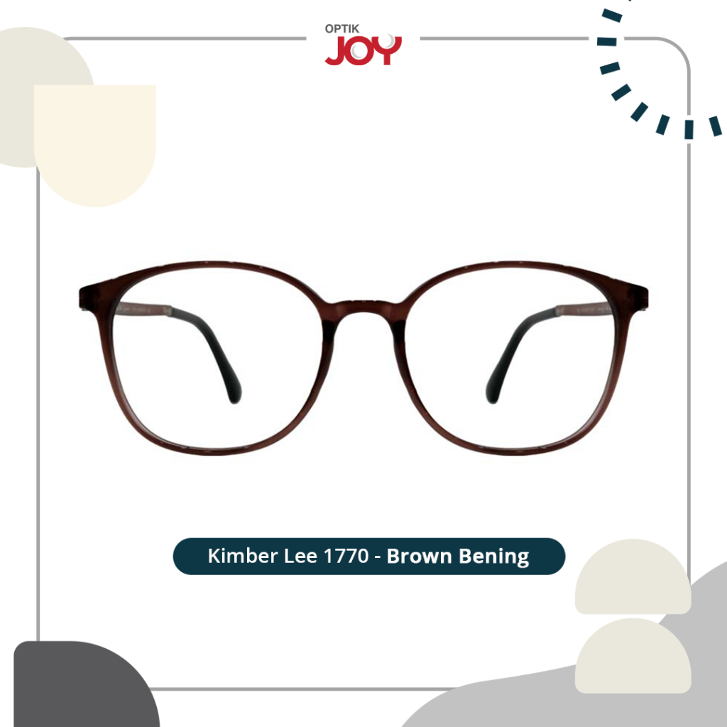 Frame Kacamata Minus Kimber Lee 1770 -  Standard/Anti Radiasi/Photochromic - Frame & Lensa Kacamata