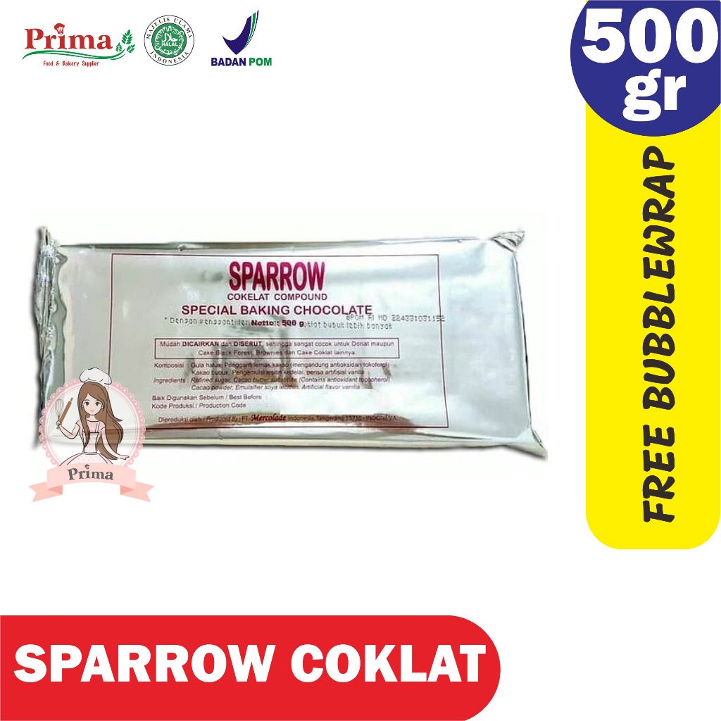 

Sparrow choco block 500 gr