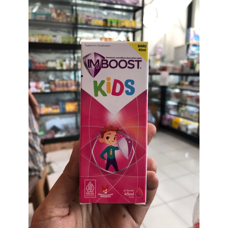 imboost kids sirup/ vitamin daya tahan tubuh