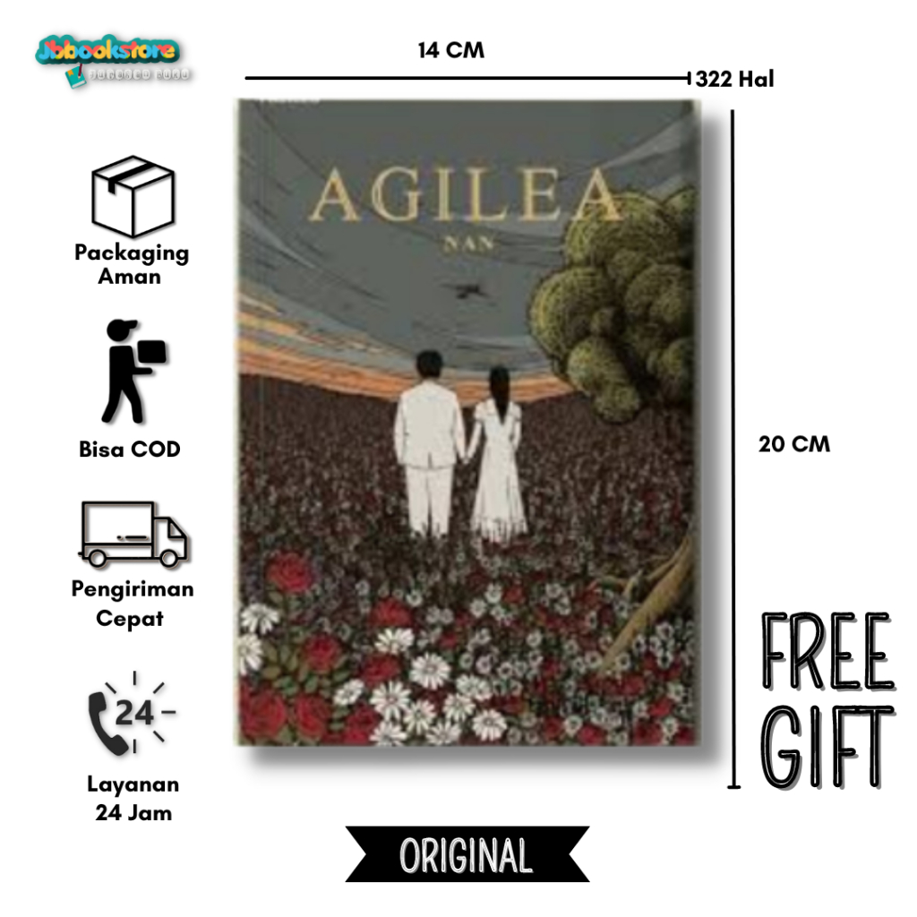 Novel Agilea - Nan / MOZACHIKO - POPPI PERTIWI