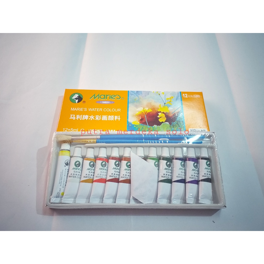 

Maries Watercolor Tube Set 12 x 5ml