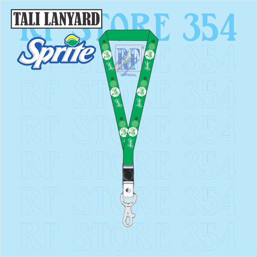 

TALI LANYARD SPRITE | LEMON LIME - TALI ID CARD GANTUNGAN KUNCI GANTUNGAN FLASHDISK GANTUNGAN NAMETAG TALI LANYARD BEST SELLER COD