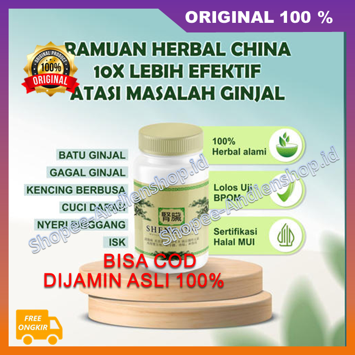 Ramuan Herbal Cina Shenzang Ajaib Batu Ginjal Keluar Sendiri 10X Lebih Efektif Atasi Masalah Ginjal 