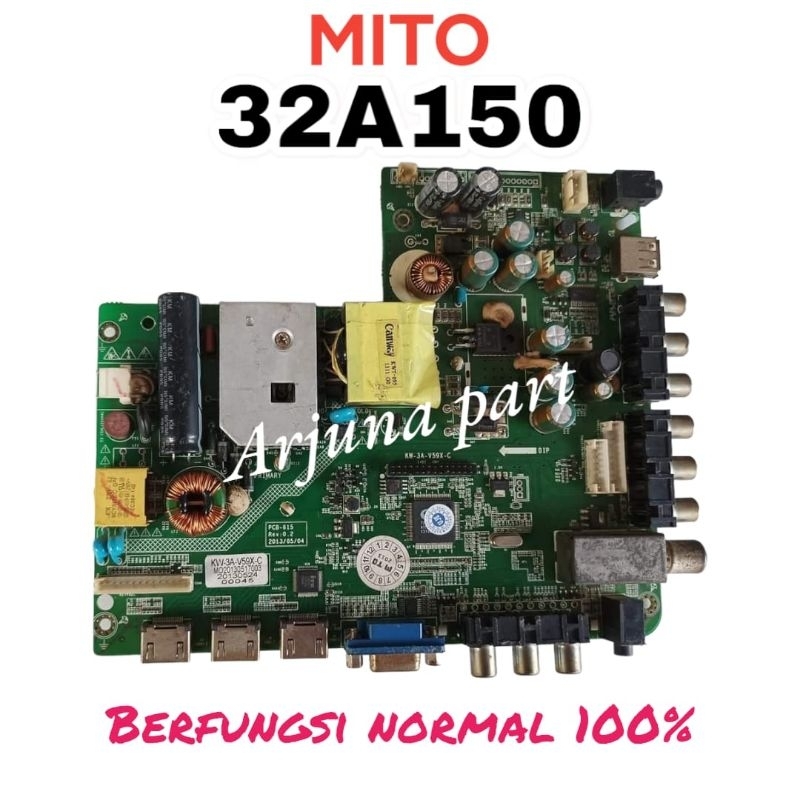 Mainboard TV MITO 32A150 - MB TV MITO 32A150 - MB 32A150 - 32A150 - Mesin tv Mito 32A150