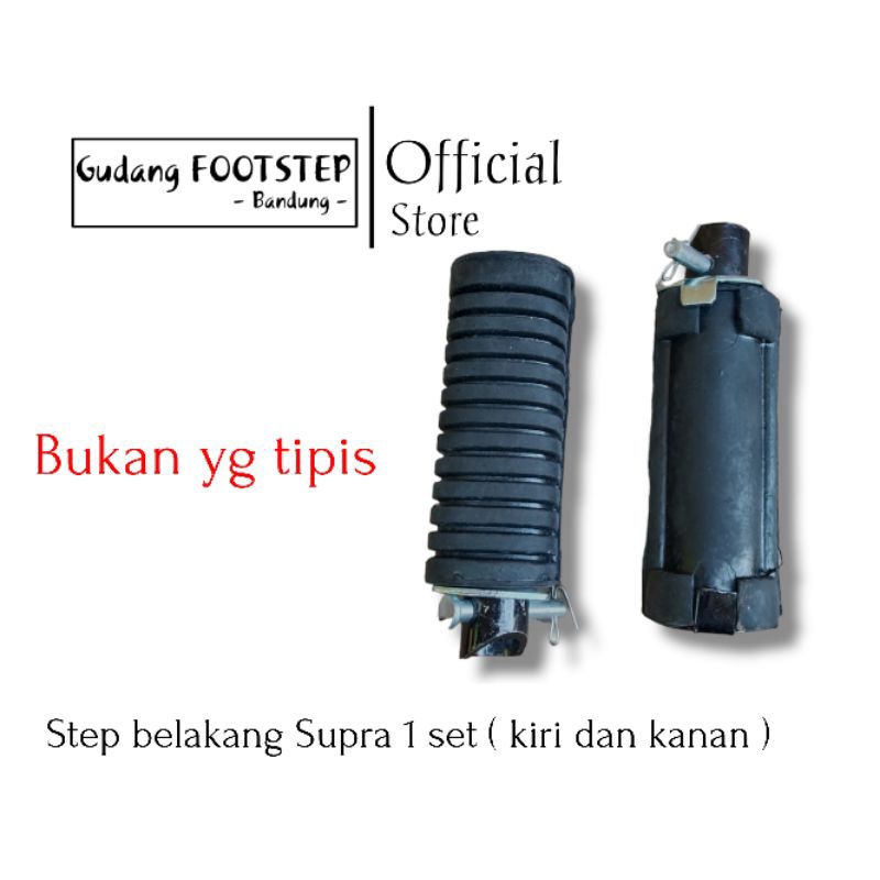 FOOTSTEP belakang Supra x supra x 125 grand