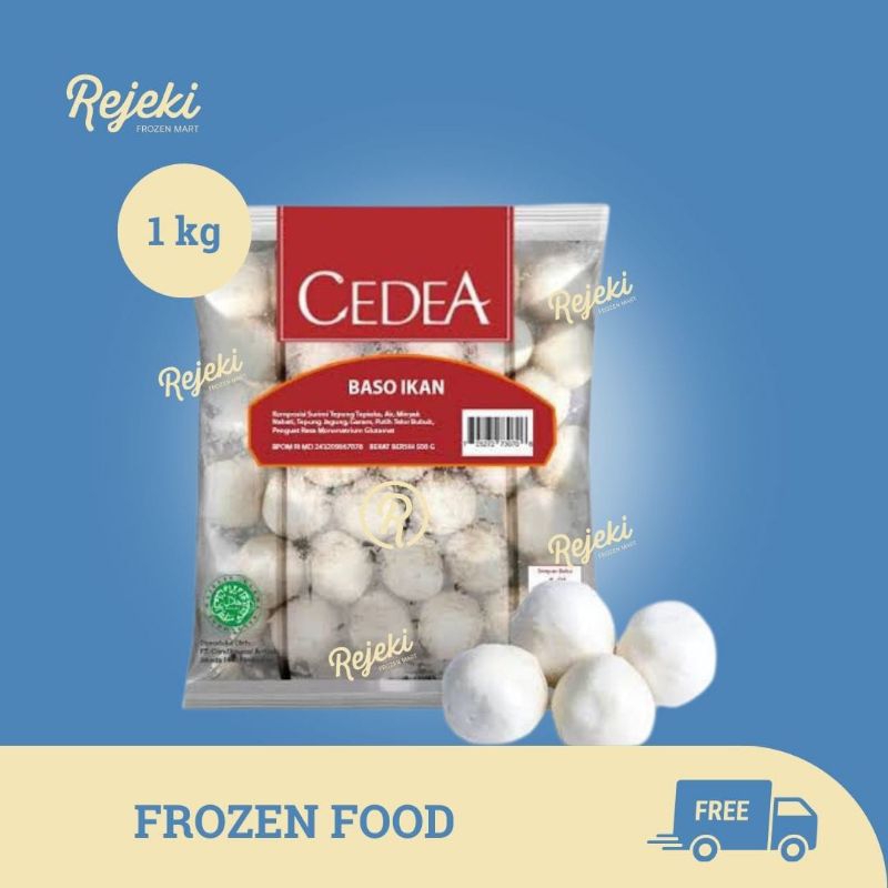 

Cedea Fish & Lobster Ball / Bakso Ikan & Lobster - Rejeki Frozen Mart