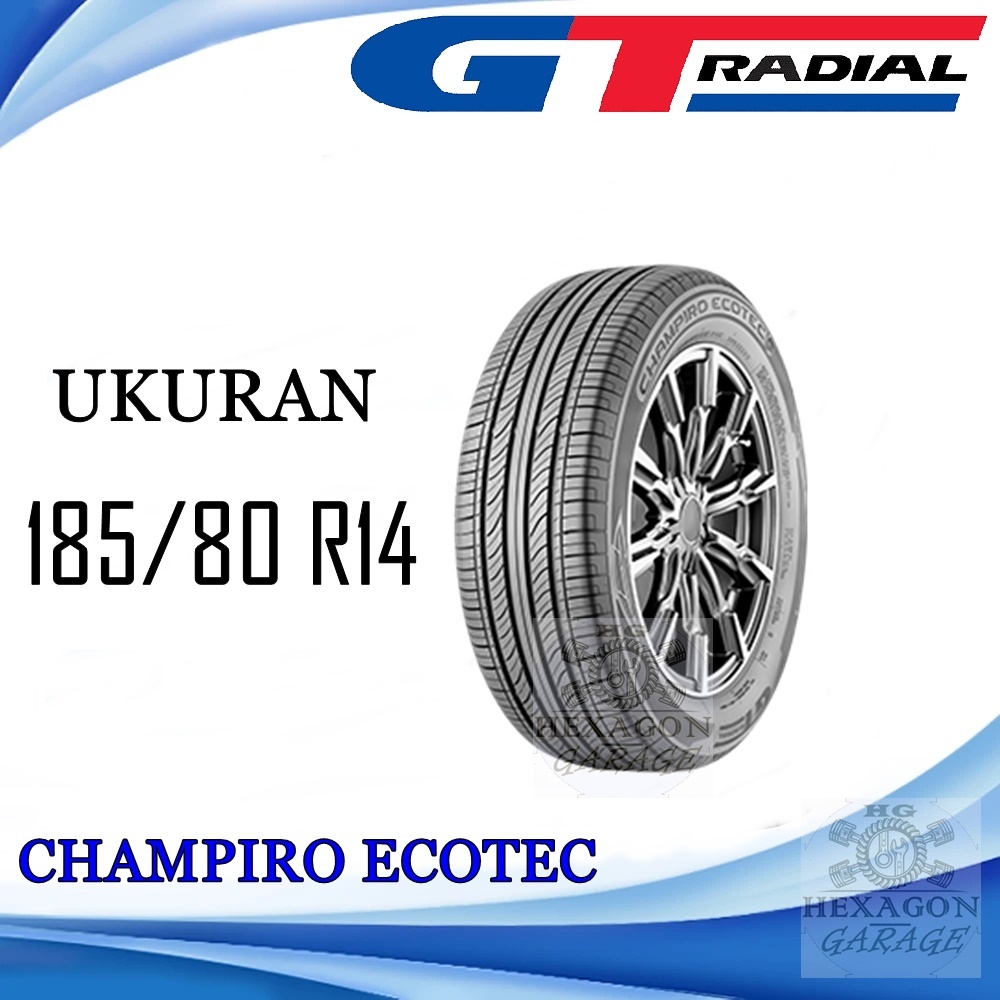 Ban Mobil GT Radial 185/80 R14 Champiro Ecotec
