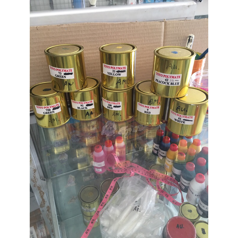 

CAT TOYO POLYMATE SABLON PLASTIK 1/4