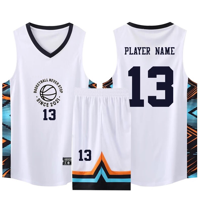 (bisa satuan) jersey basket fullprinting pria wanita custom nama dan logo