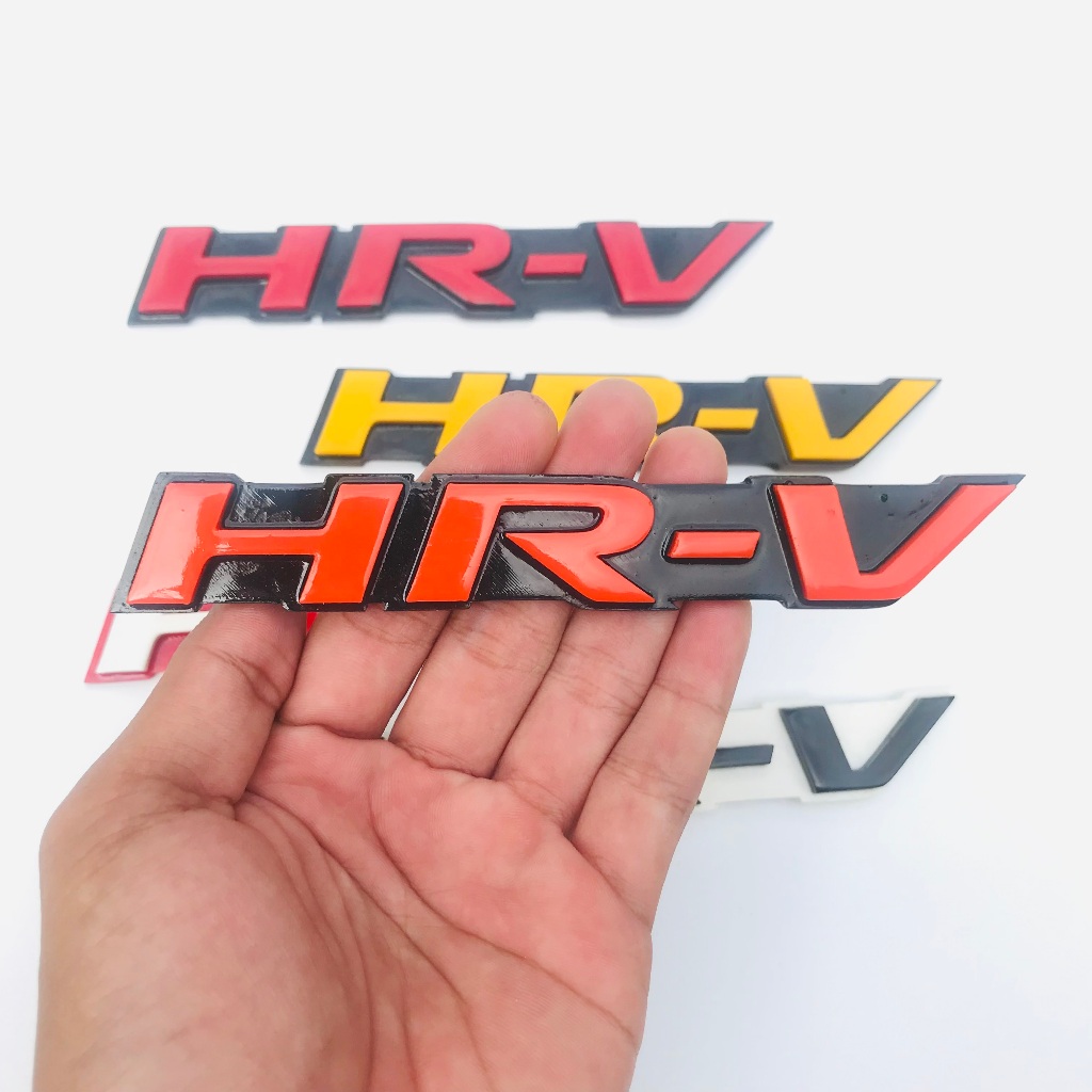 EMBLEM VARIASI MOBIL HRV 3 DIMENSI VARIASI UNTUK EKSTERIOR MOBIL