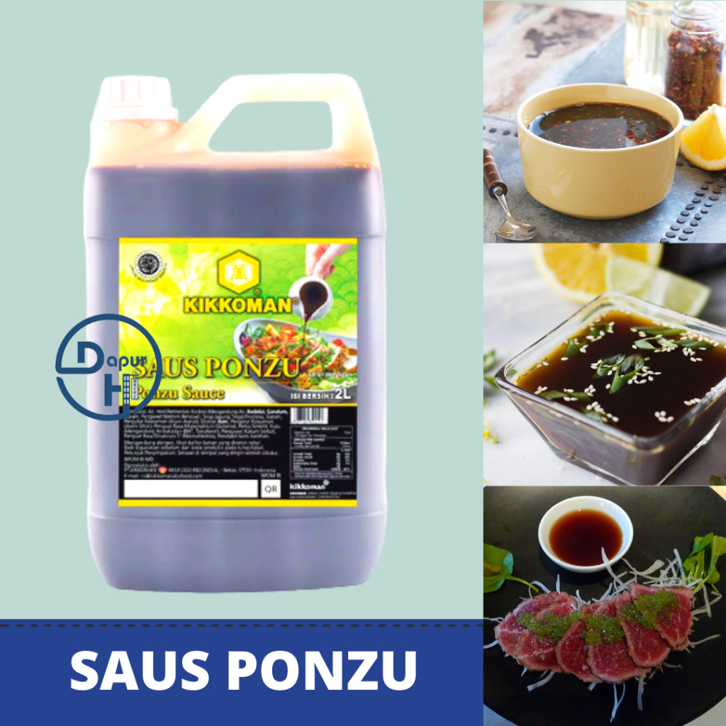 

KIKKOMAN Ponzu Sauce 2 Liter Halal//