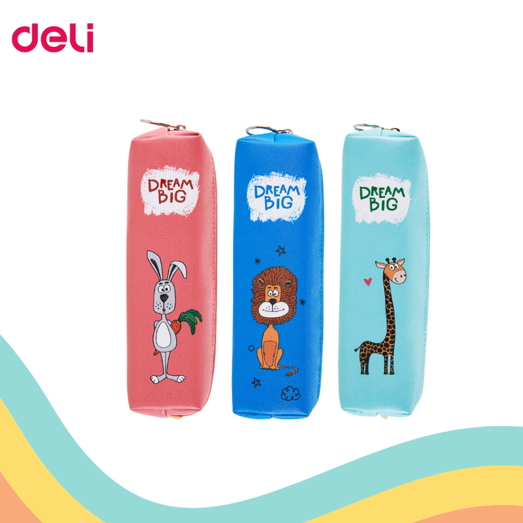 

TEMPAT PENSIL RIT DELI H-900 (1 PCS)