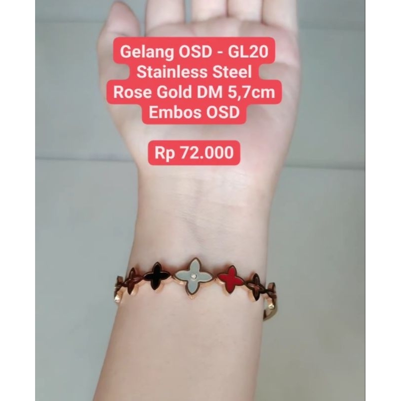 Aksesoris Gelang OSD GL20 Olla Shopping Depok + admin Shopee