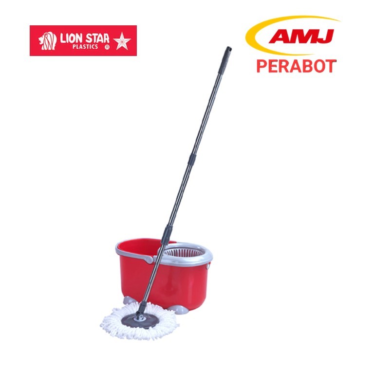 LION STAR Spin Mop Deluxe Pel Lantai Putar
