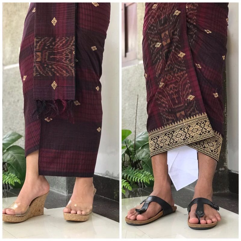 SET COUPLE ENDEK (KAMEN SAPUT SELENDANG) PREMIUM/ COUPLE BALI BAGUS MURAH