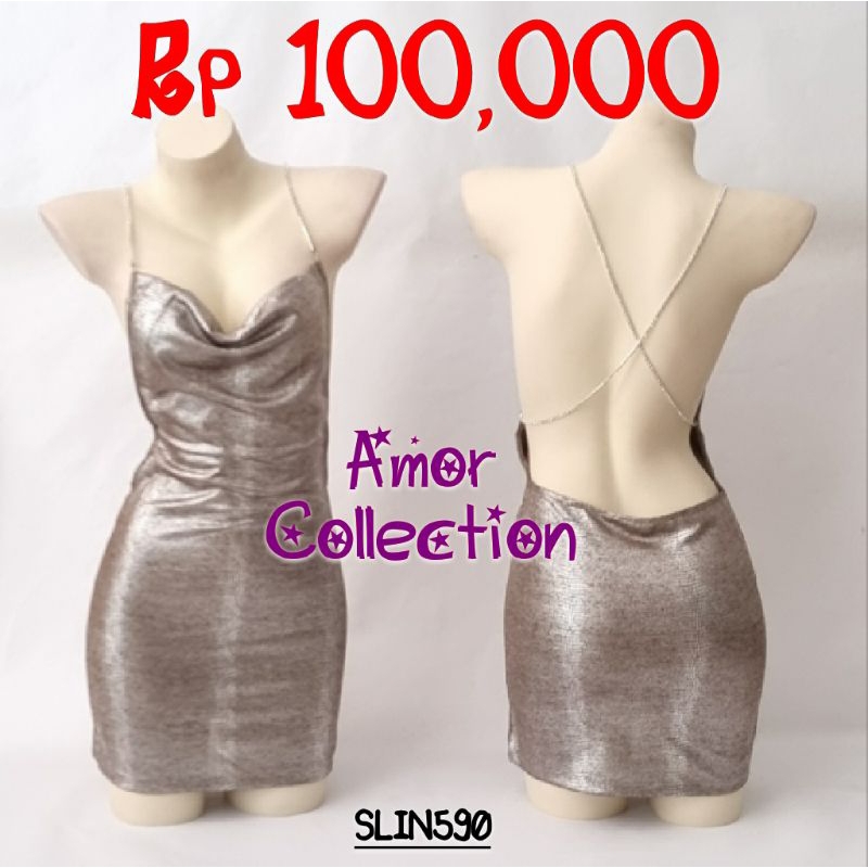 Lingerie seksi clubbing mini dress  SLIN590 by AMOR COLLECTION