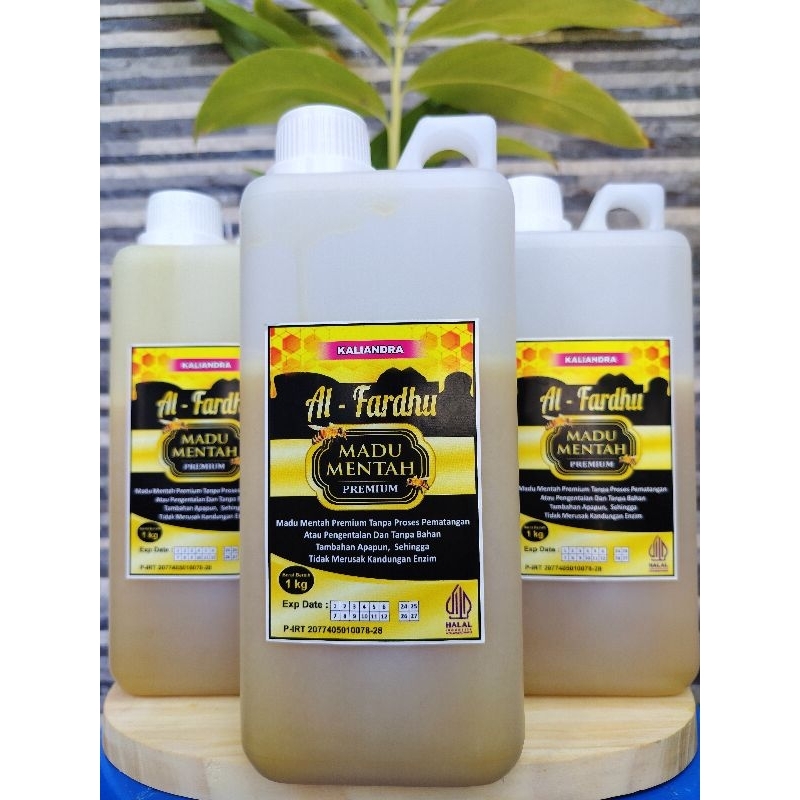 

MADU MURNI-NEKTAR KALIANDRA ASLI 100%1 kg-MADU MENTAH