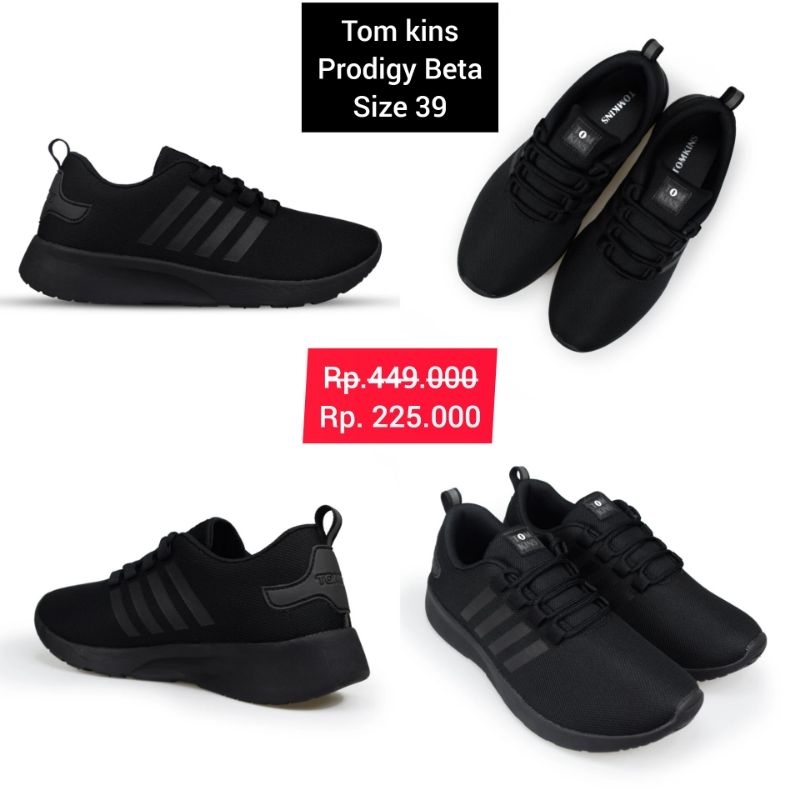 Sepatu TomKins Prodigy Beta Black