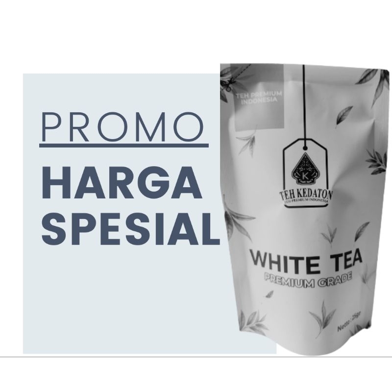 

TEH PUTIH / SILVER NEDLE / WHITE TEA PREMIUM GRADE KEMASAN 100 GRAM