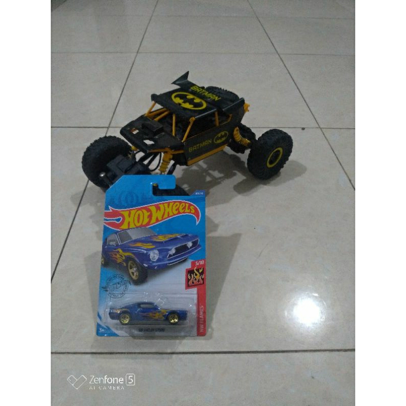 Hotwheels '68 Shelby GT500 (biru)