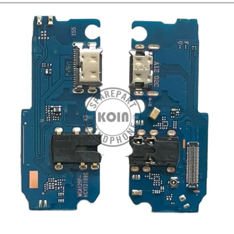 PCB/PAPAN CONEKTOR CAS/PAPAN CHARGER SAMSUNG GALAXY A125 GALAXY A12 ORIGINAL
