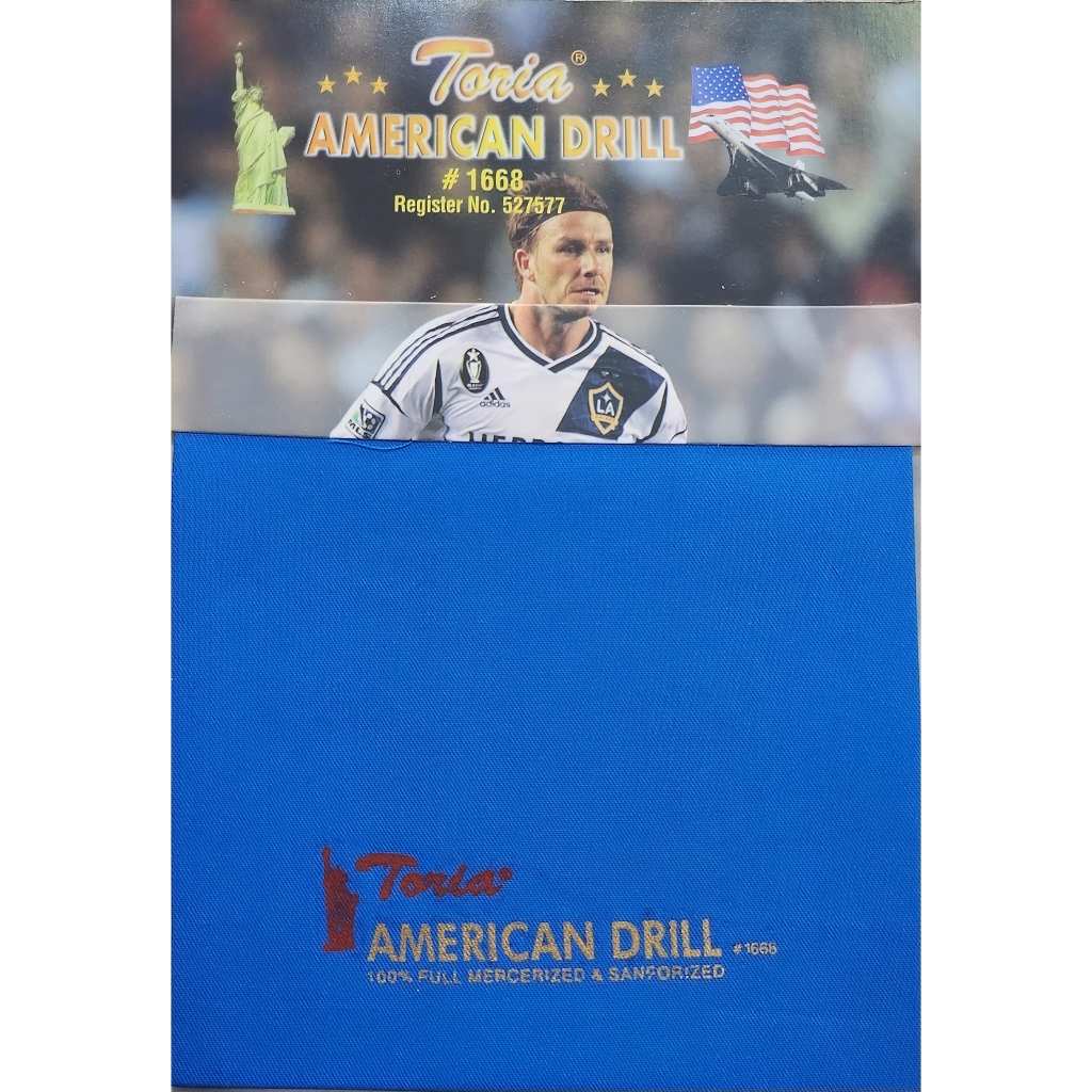 Bahan Kain Toria American Drill - Bahan Kain Seragam (0.5 meter)