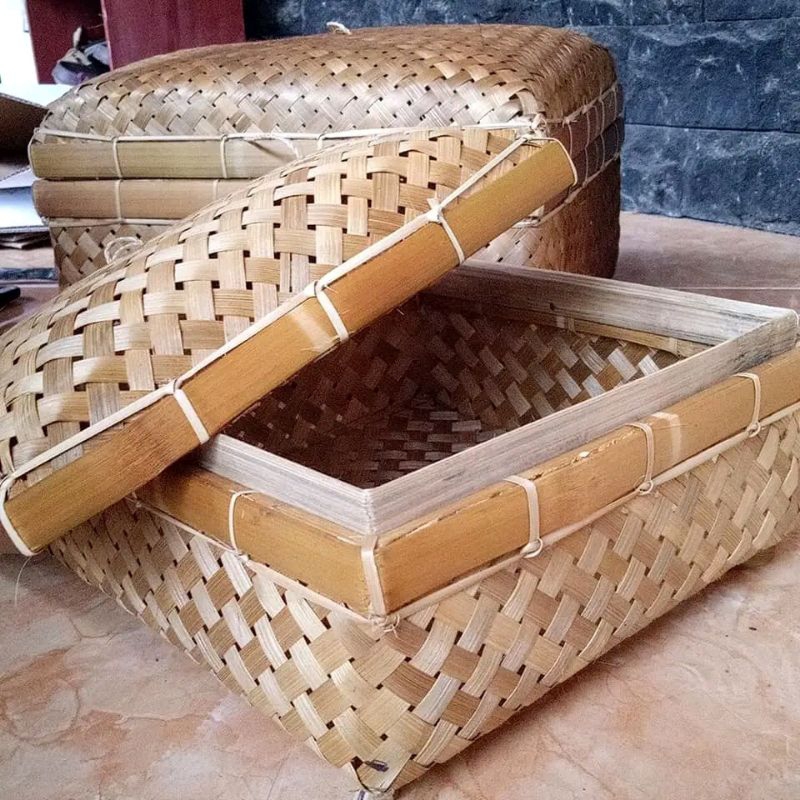 Sokase 27X27 Besek Sokase Besek Kotak