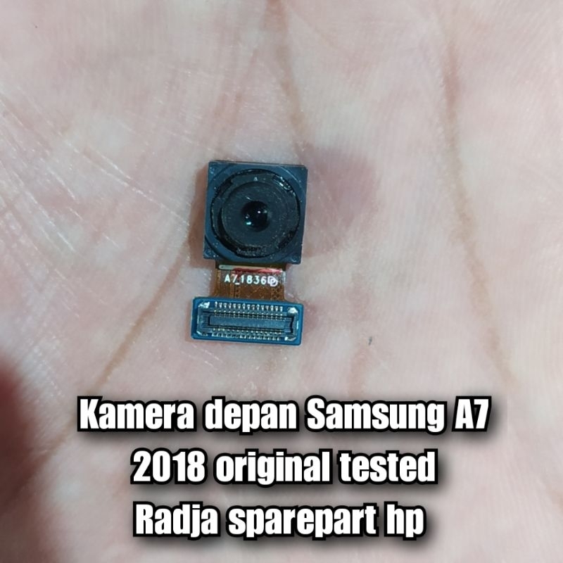 Kamera depan Samsung A7 2018 original