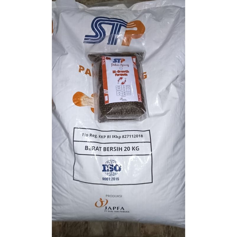 Pakan Koi ikan Protein Tinggi 52% Expired lama