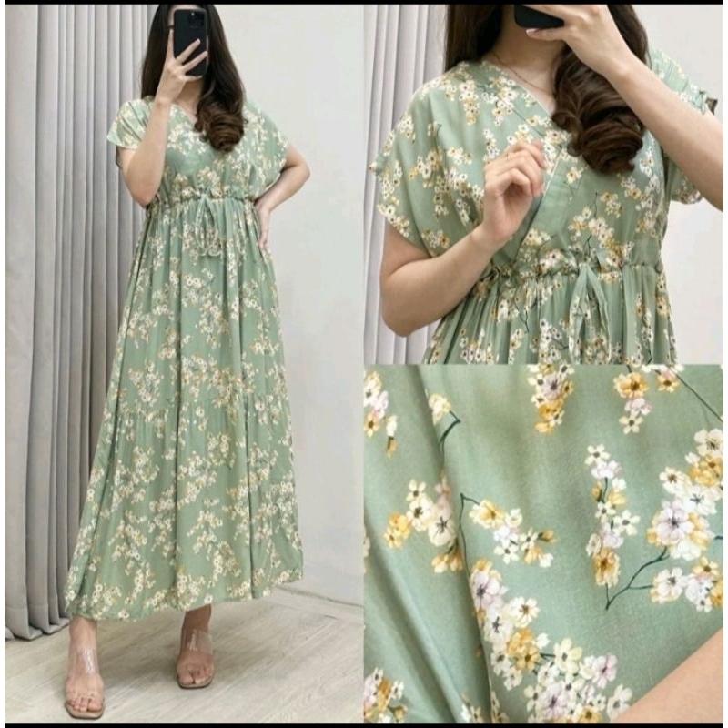 Daster kimono motif jepang terbaru