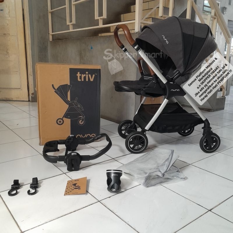 Stroller Stroler NUNA TRIV CINDER not Mixx 2 atau Next Preloved Second Bekas