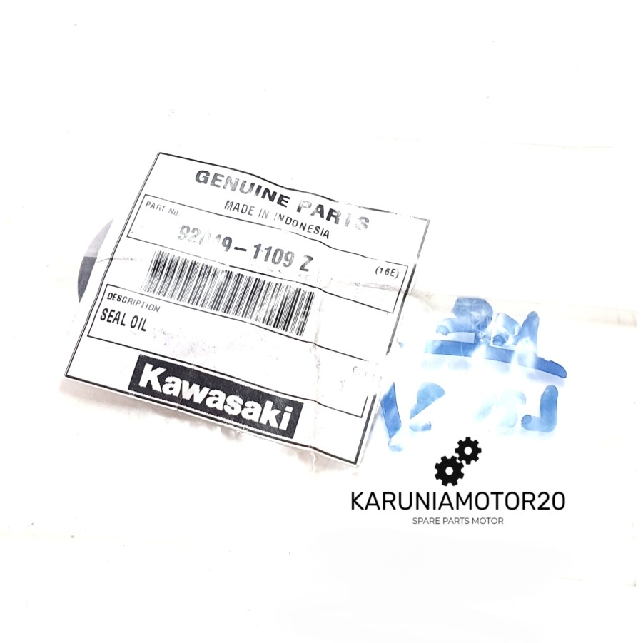 Seal Sil Oil Arm Unitrack Ninja R/KLX 150 Original Kawasaki 92049-1109