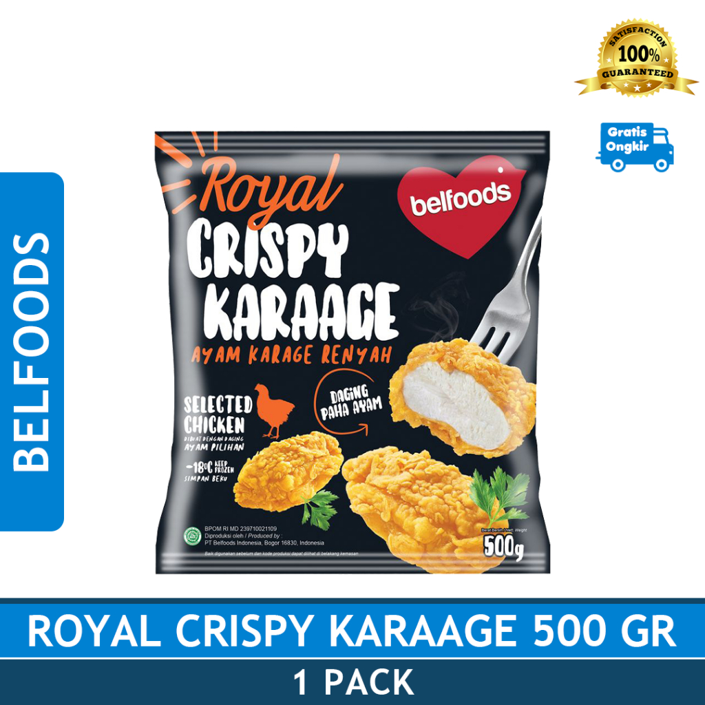 

Belfoods Royal Crispy Karaage 500 GR