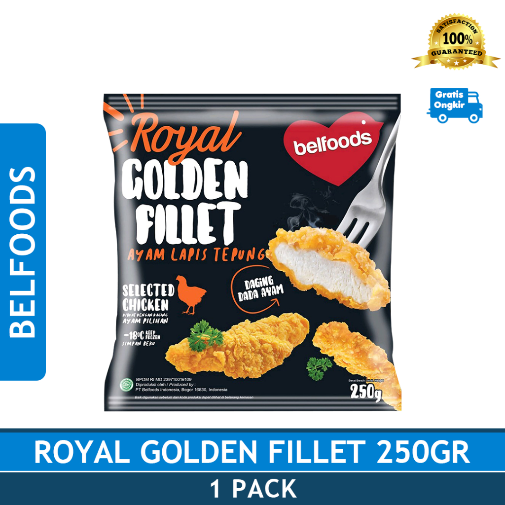 

Belfoods Royal Golden Fillet 250 gr