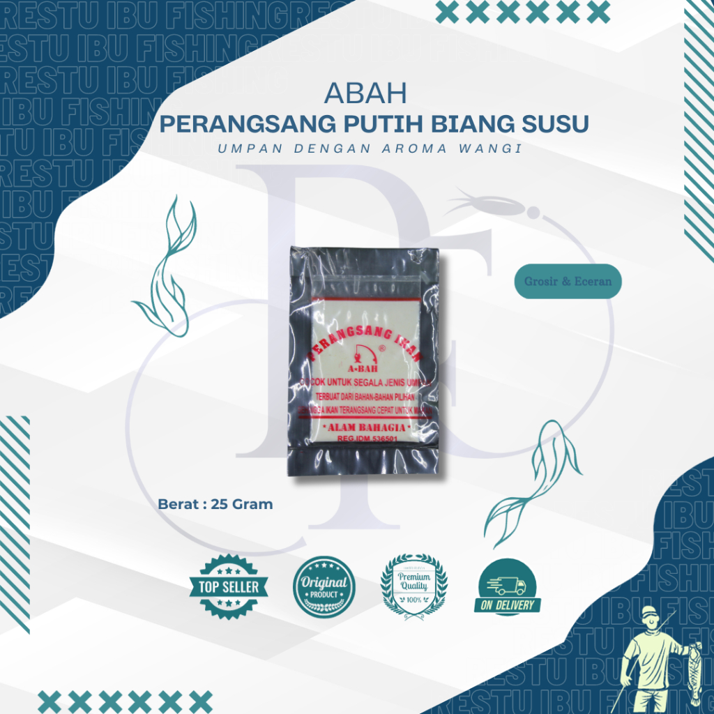 perangsang umpan abah putih (Biang Susu) ASLI PRODUK ALAM BAHAGIA