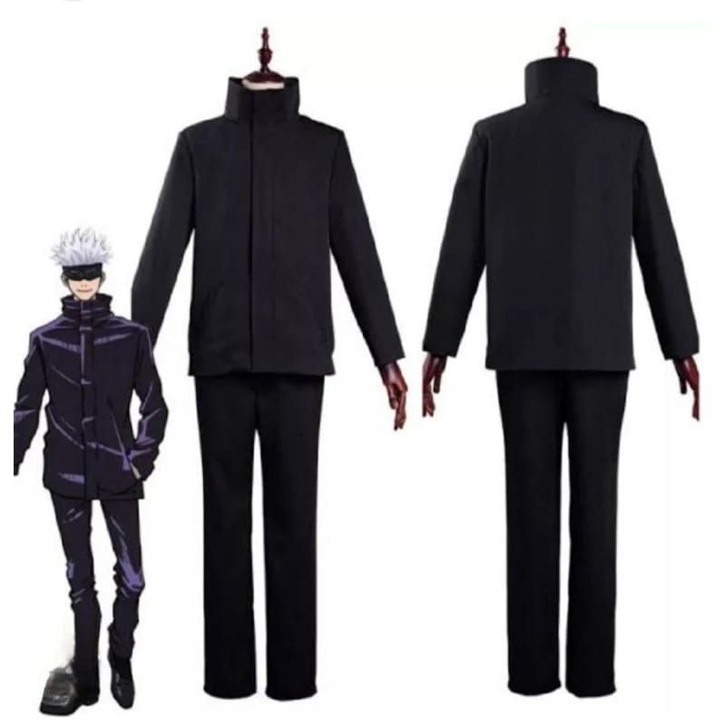 jubah cosplay anime jujutsu kaisen gojo satoru