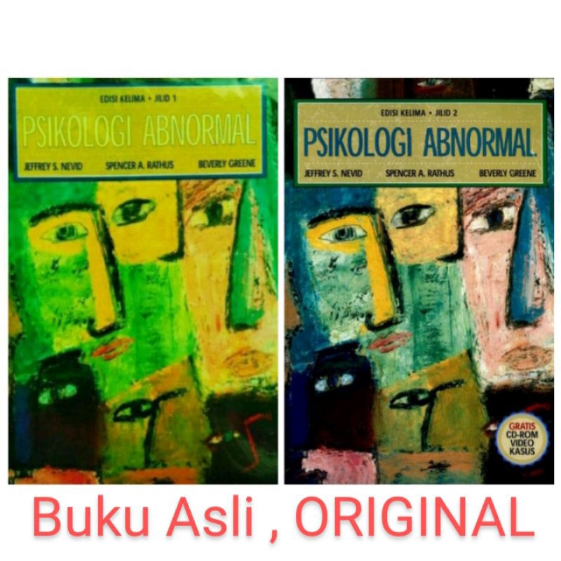 ORIGINAL)...    Psikologi Abnormal Edisi 5 Jilid 1 dan 2 - Jeffrey S Nevid