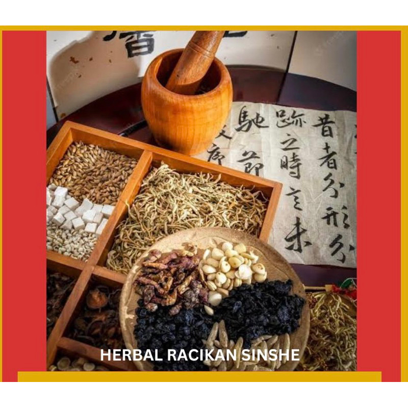 herbal racikan dengan resep sinshe