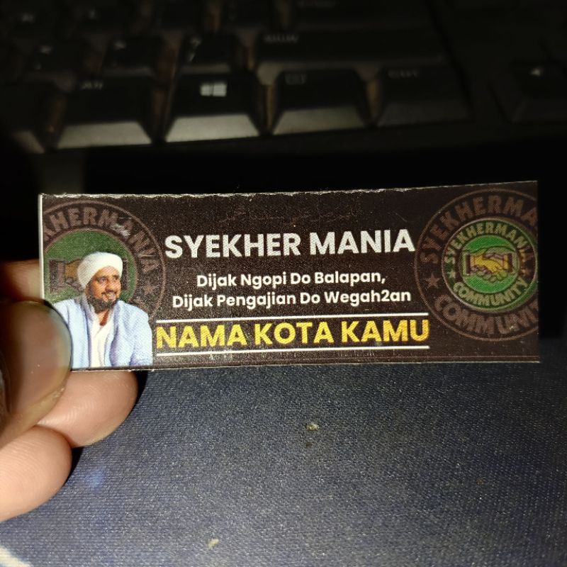 

Stiker Syekher Mania